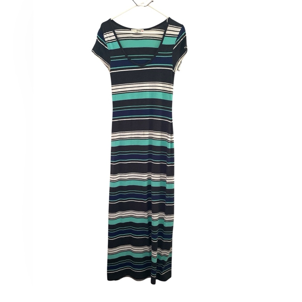 DEREK HEART Short Sleeve Maxi Dress